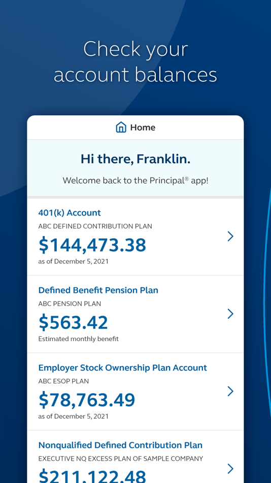 #1. Principal® (iOS) 由: Principal Financial Group