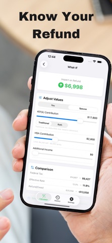 RefundCheck - Tax Estimator Screenshot 1 of 5