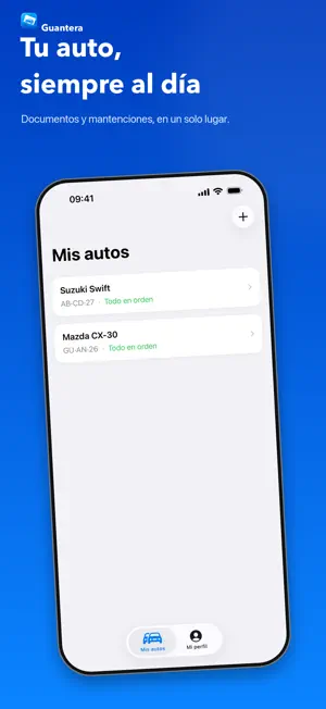 Guantera - Papeles del auto screenshot 1