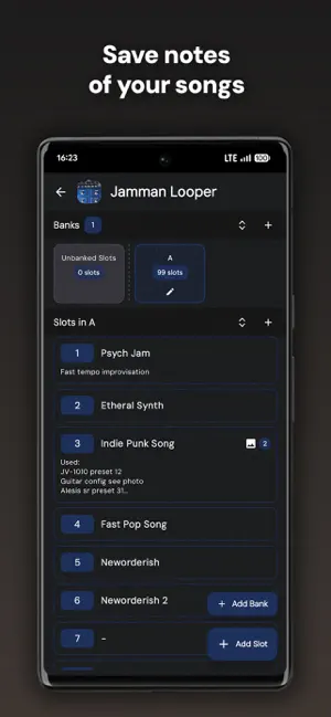 Music Gear Notes screenshot 4