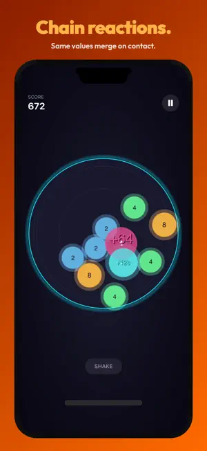 Merge Ring: 2048 Ball Puzzle screenshot 3