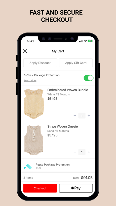 Hush Shop Screenshot