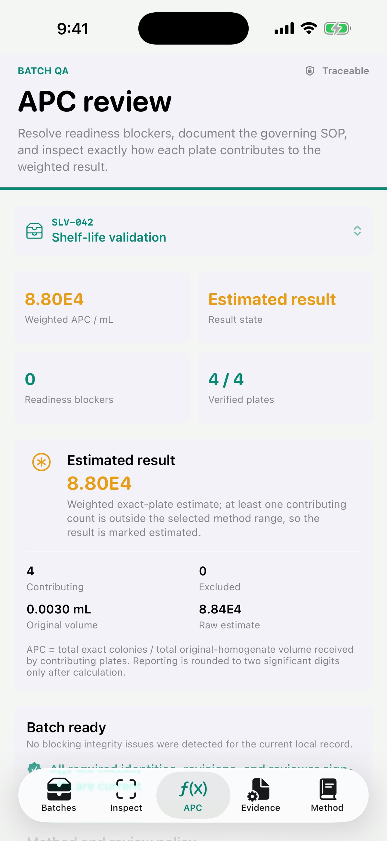 Screenshot 3 of Colonygrid: Plate QA