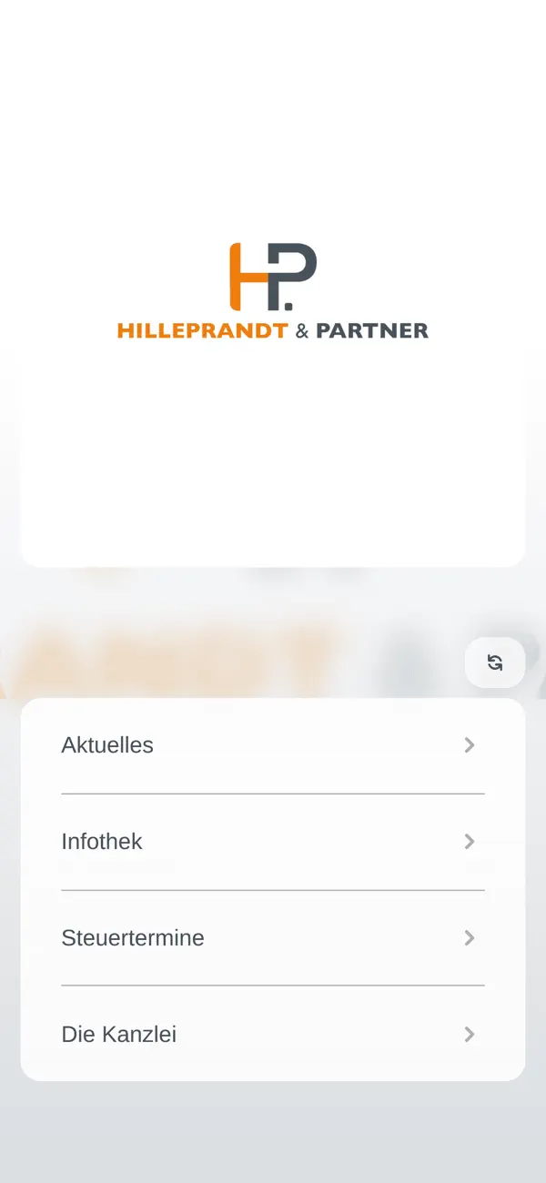 Screenshot #1 pour Hilleprandt & Partner StB App