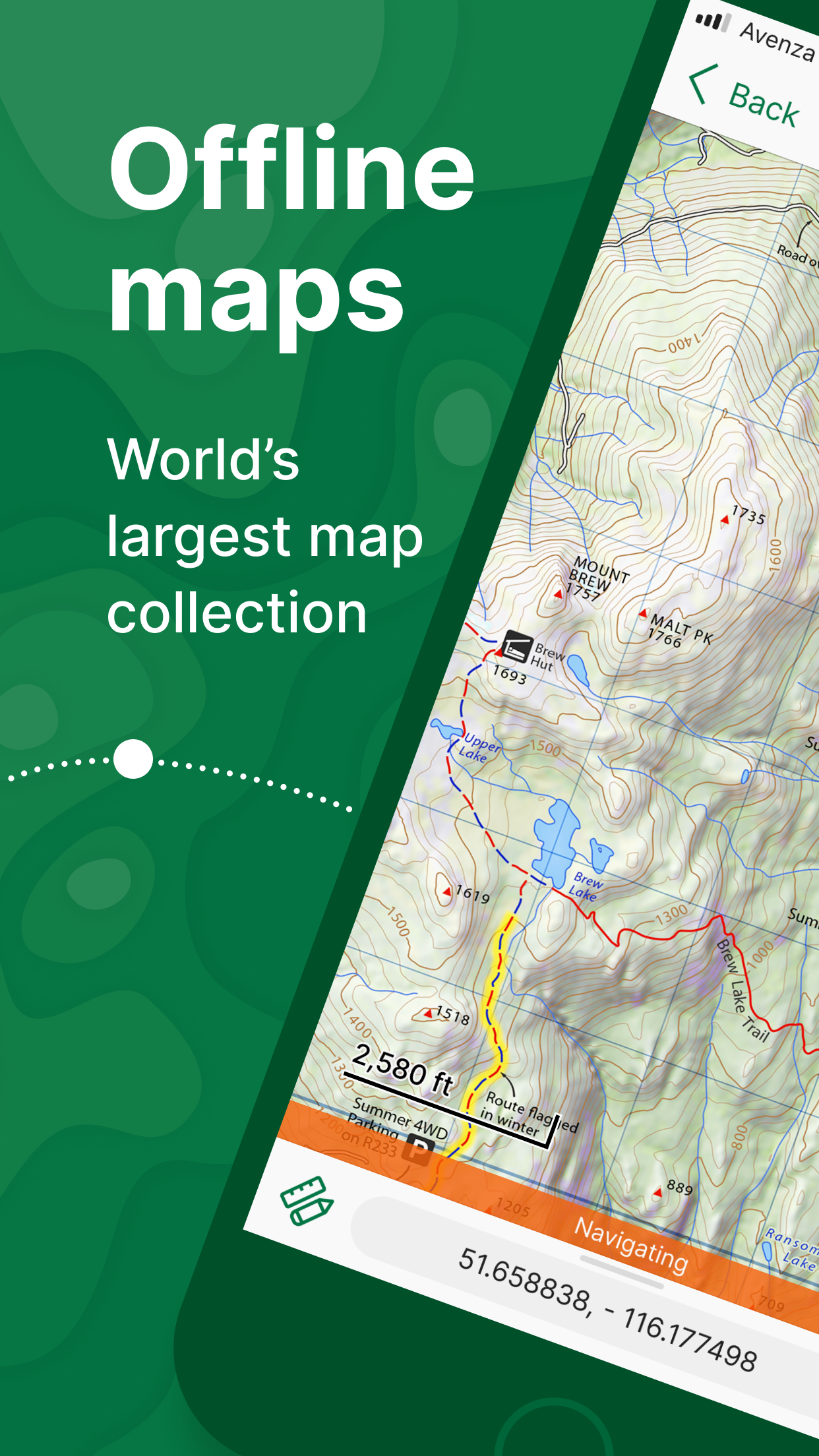 Avenza Maps: Offline Mapping screenshot 1