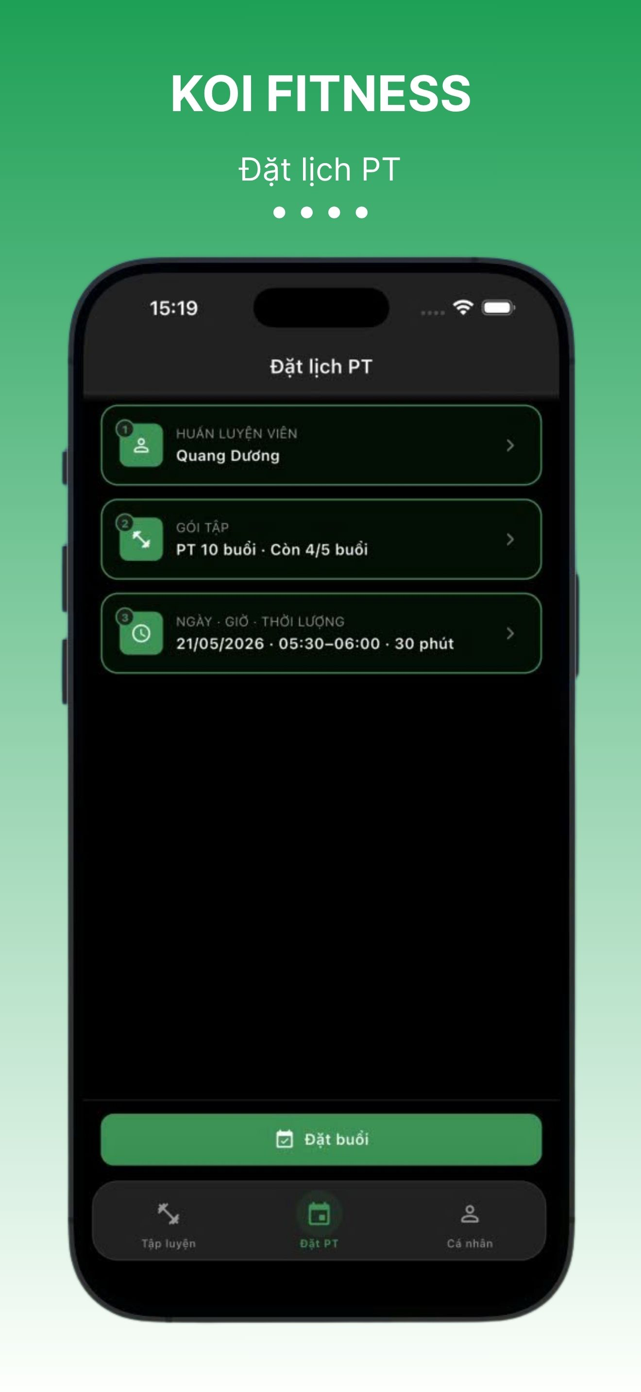 Koi Fitness screenshot 5