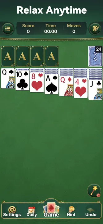 Klondike Solitaire: Brain Game screenshot 2