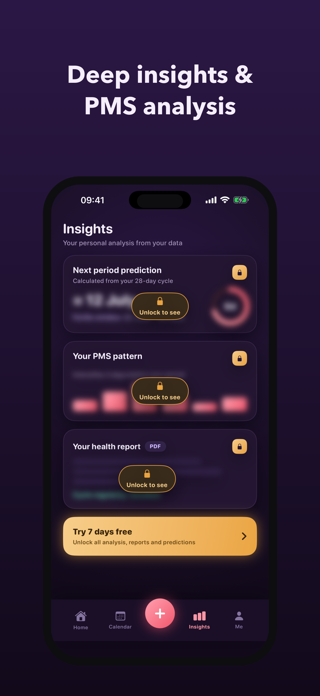 Flowly: Period Tracker Screenshot 3 of 5