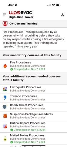 WPS Evac Screenshot 5 of 10