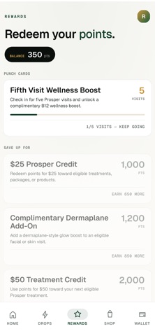 Loyalty Flow App iPhone screenshot