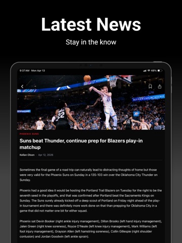 Arizona Sports 98.7 FM iPad screenshot