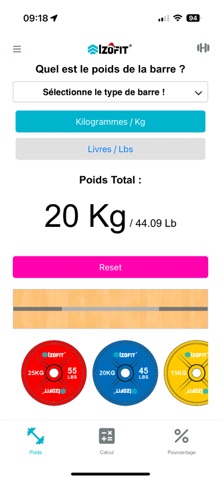 IzoBarbell screenshot