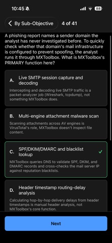 CySA+ Academy App Store preview screenshot 4