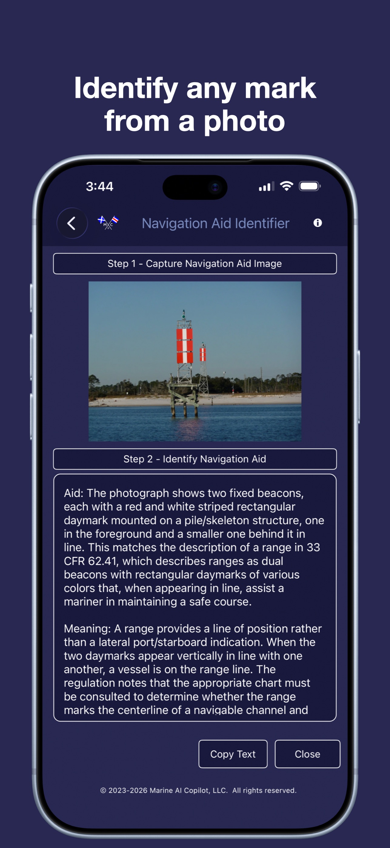 Screenshot 2 of Marine AI Copilot