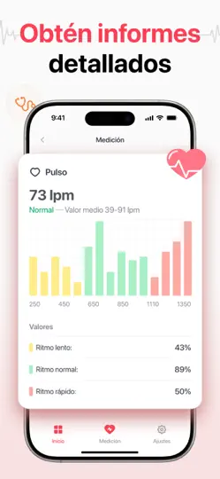 Captura de pantalla de Heart Beat: Monitor De Pulso en iPhone 5