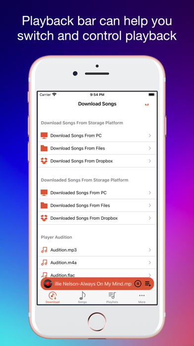 Audio Player for Offline Music Screenshot