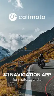 calimoto motorcycle navigation iphone screenshot 1
