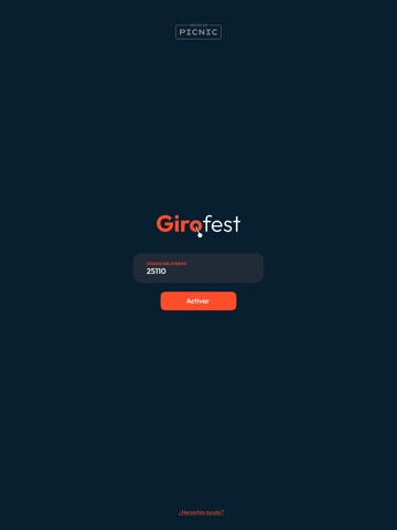 Girofest iPad screenshot