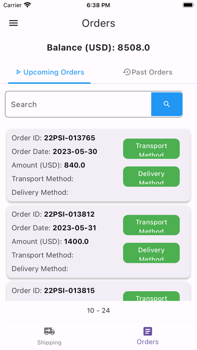 MIK Export Screenshot