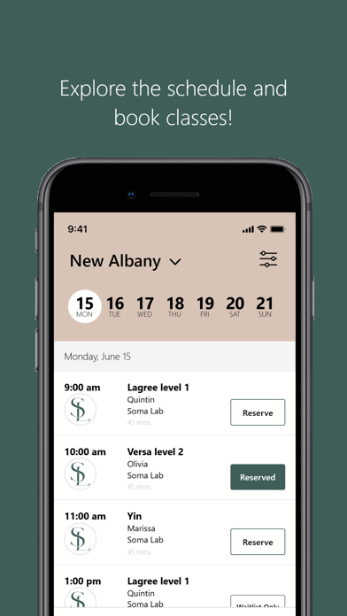 Soma Lab Fitness iPhone screenshot 3 - Health & Fitness app