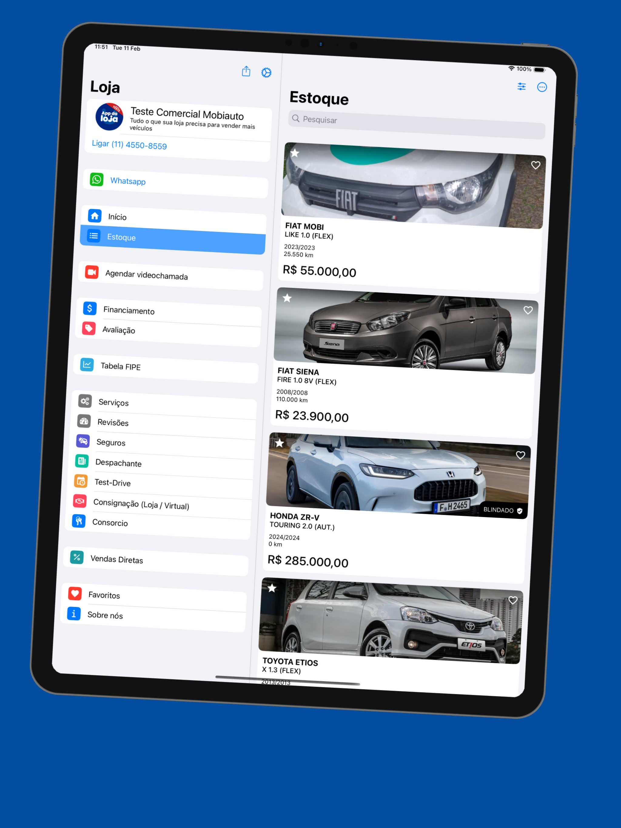 App da Loja