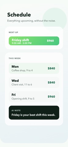 WageWiz Shift Pay Tracker Screenshot 2 of 4