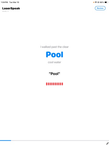 LaserSpeak - Accent Reduction iPad screenshot