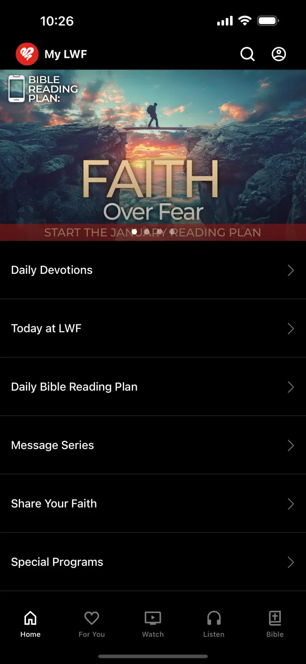 Screenshot #1 pour Love Worth Finding Ministries