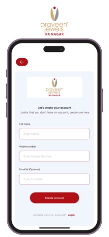 Praveen Jewels RR Nagar iPhone screenshot