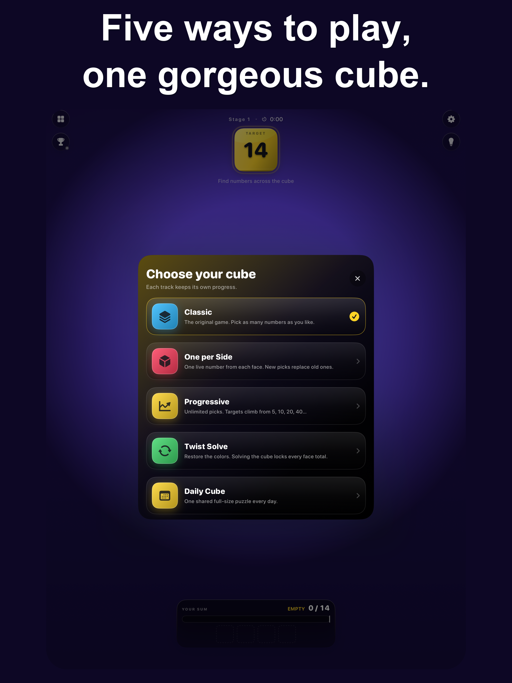 Twist Tally - Cube Math Game screenshot 13