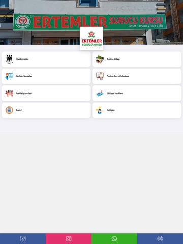 Ertemler Sürücü Kursu iPad screenshot