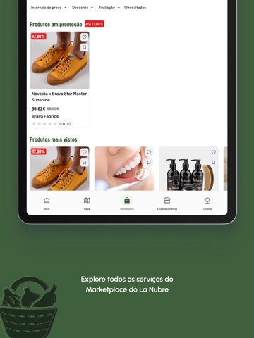 La Nubre iPad screenshot