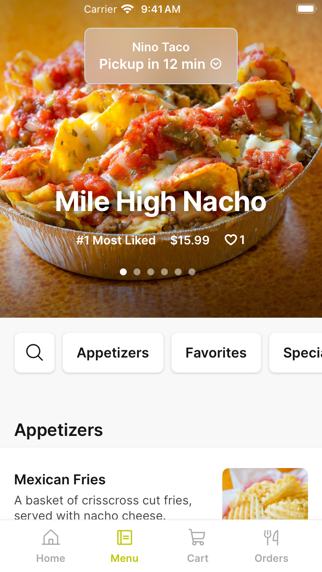 App screenshot