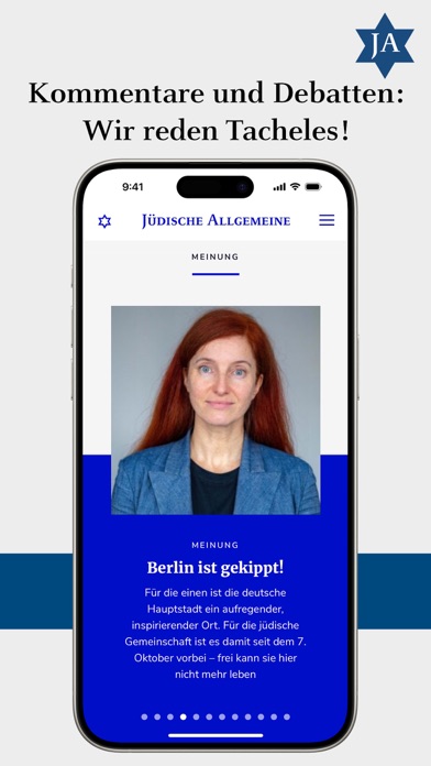 Jüdische Allgemeine Screenshot
