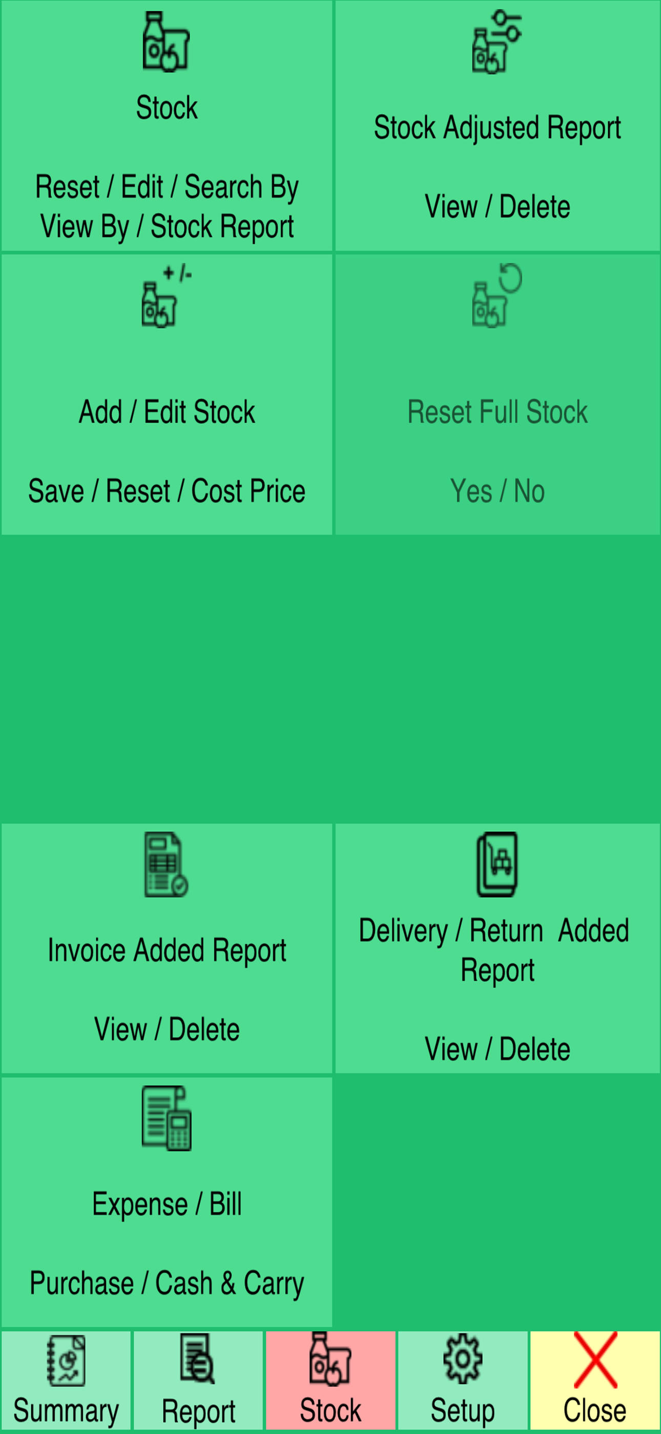 CsPOS Admin screenshot 4