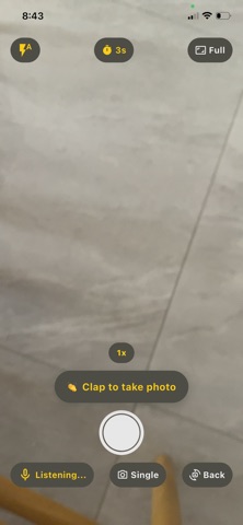 Clapo - Clap Camera Timer screenshot