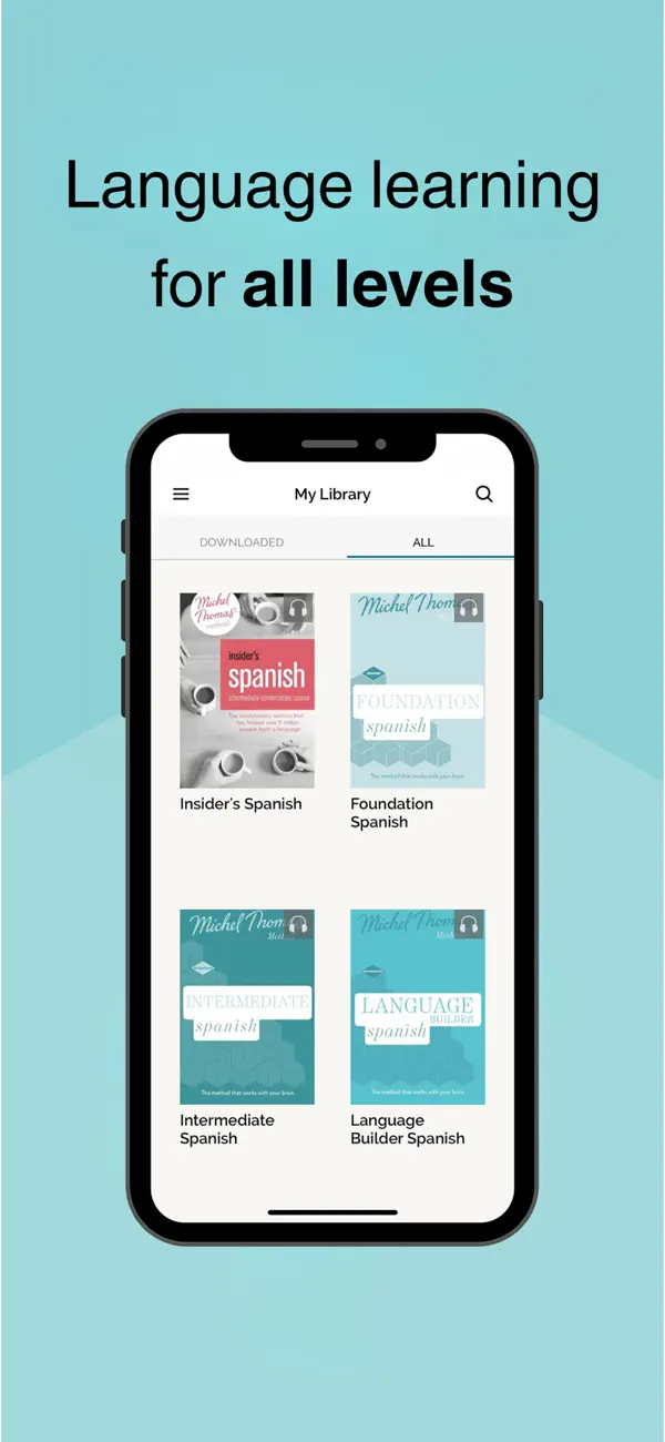 Screenshot #1 pour Michel Thomas Language Library