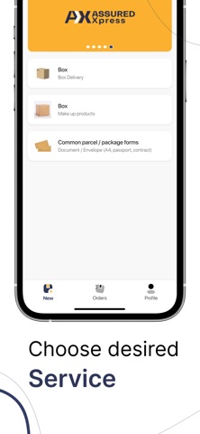 Assured Xpress Logistics screenshot