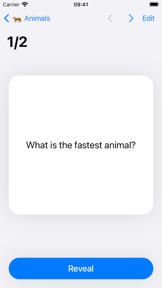 #1. Amazing Flash Cards (macOS) By: Erik Wegener