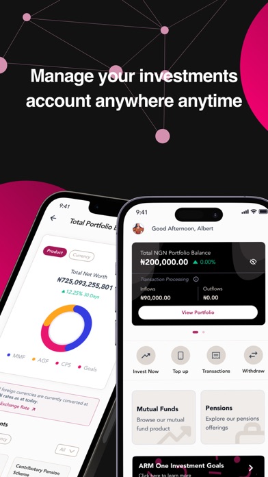 ARM One: Invest. Build wealth. Screenshot