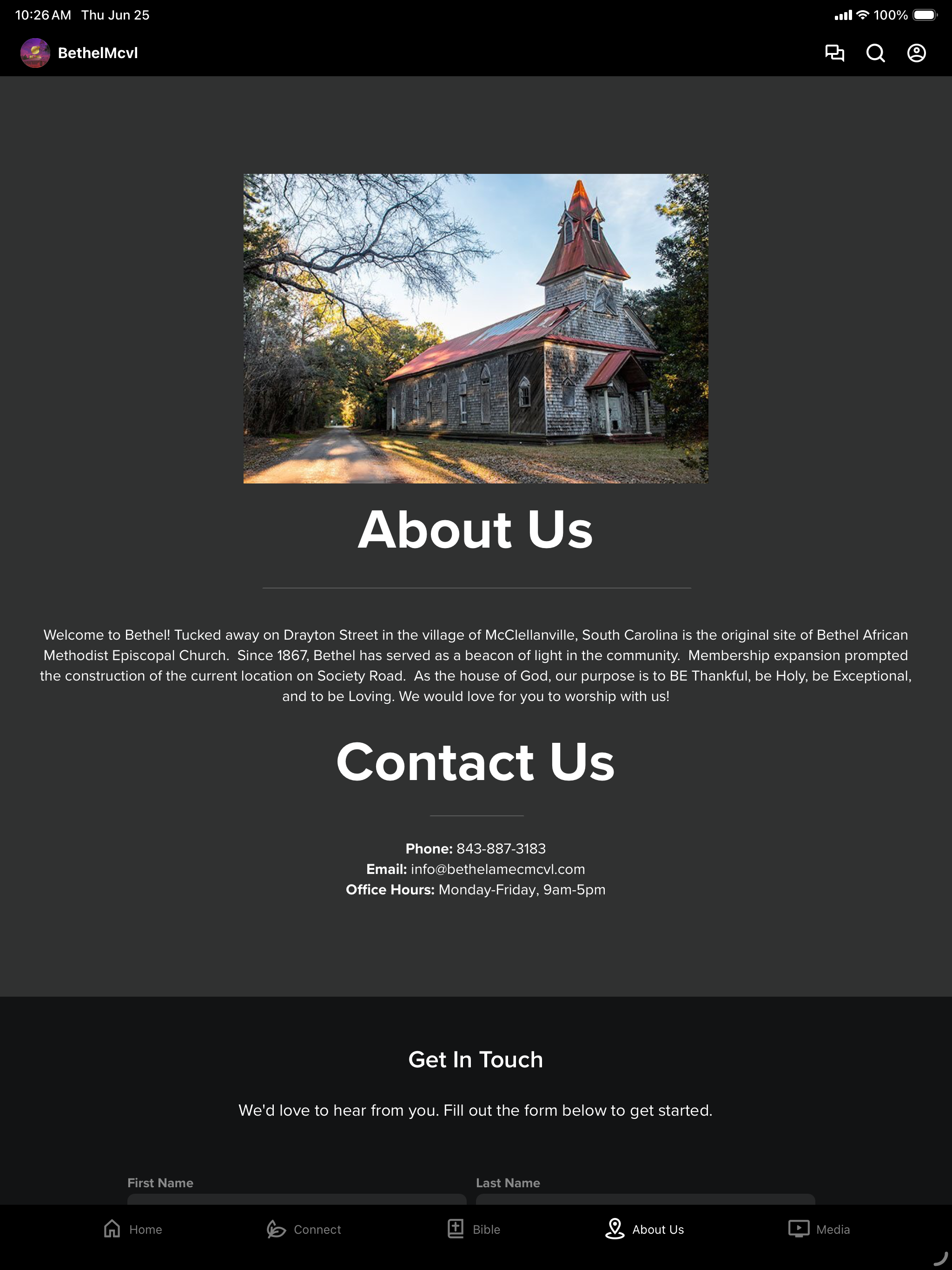 Bethel AME McClellanville screenshot 13