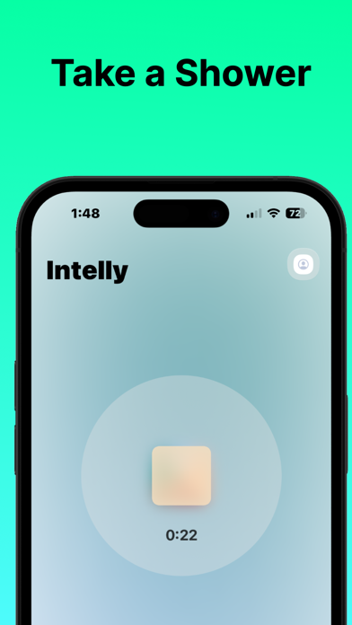 Screenshot #1 pour Intelly: Smart Shower Tracker