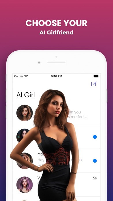 AI Girlfriend Roleplay Chat Screenshot