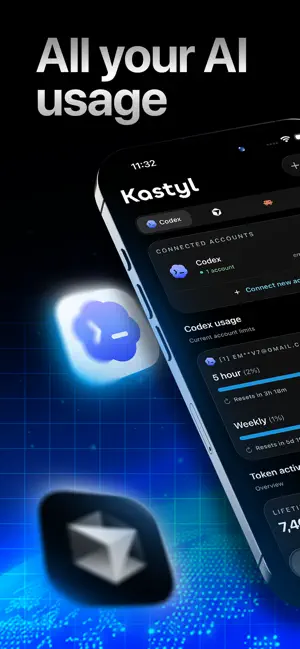 Kastyl: AI Usage Tracker screenshot 1