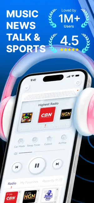 Radio App - FM Radio Stations screenshot 1