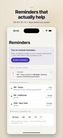 Tenure: License Tracker Screenshot 4 of 6