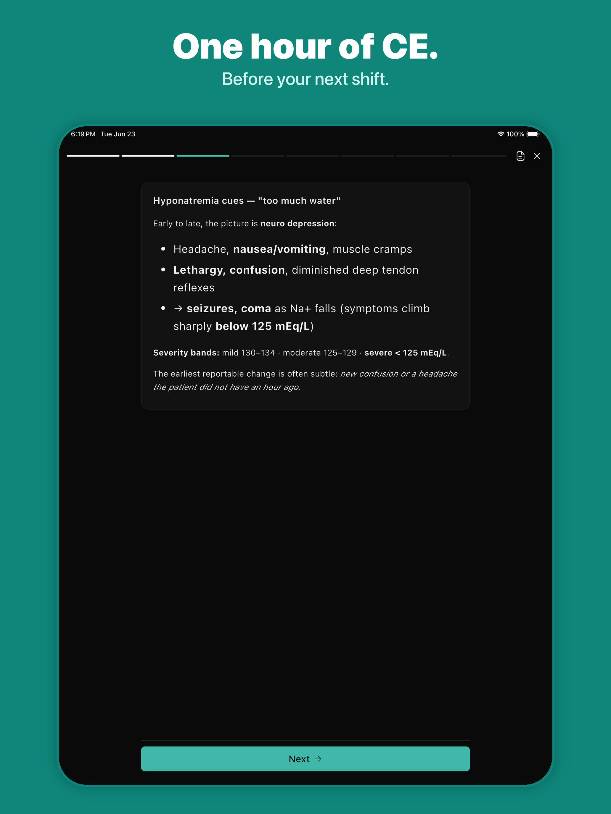 Nursio — NCLEX & NGN Prep screenshot 15