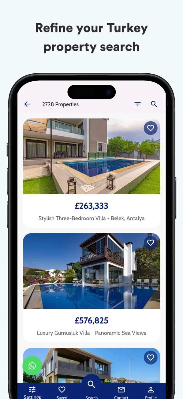 Screenshot #2 pour Turkey Homes - Real Estate
