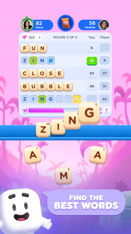 Wordzee! - Puzzle Word Game screenshot 1