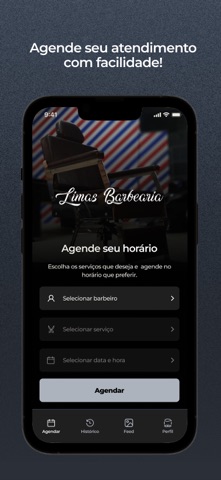 Limas Barbearia screenshot